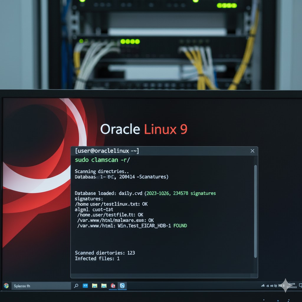 ClamAV-on-Oracle-Linux-9-Complete-DIY-Antivirus-Malware-Protection-Guide
